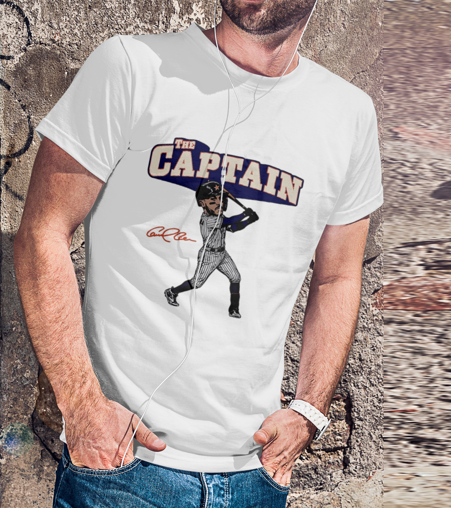 The Captain Carlos Correa Houston Astros Baseball Caricature T-Shirt