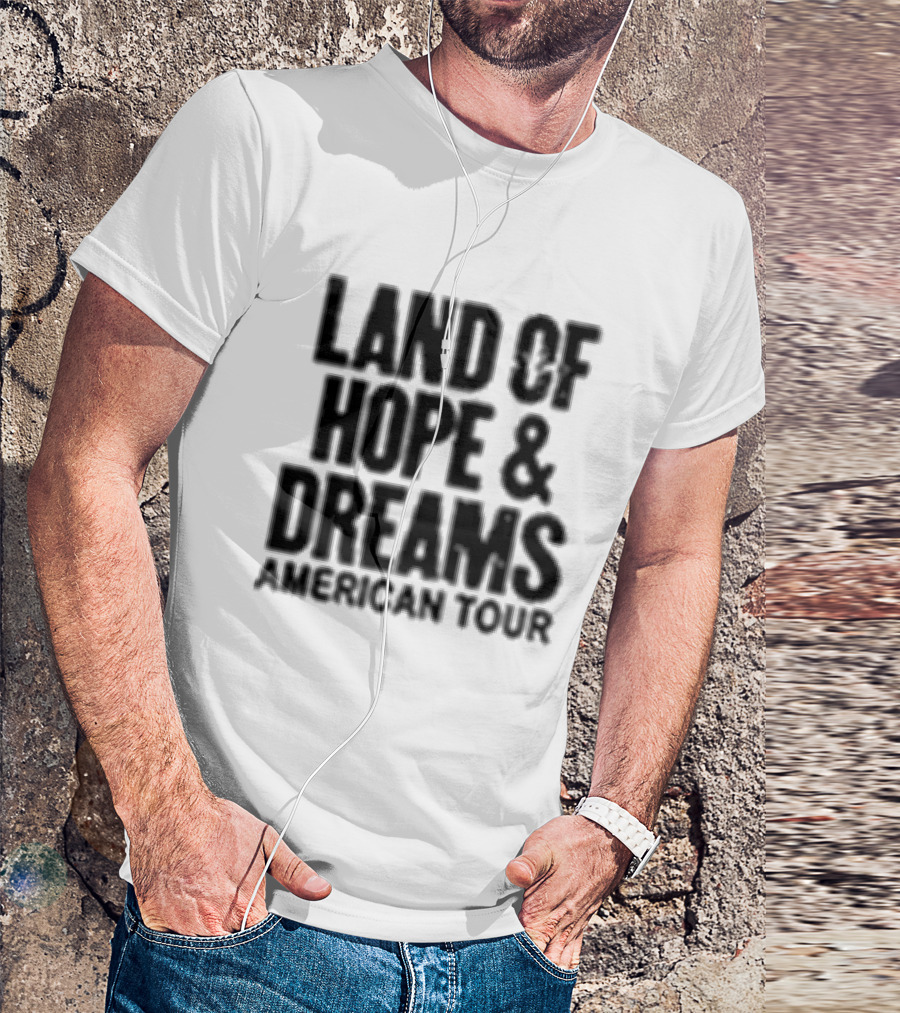 Bruce Springsteen Land Of Hope & Dreams American Tour 2026 T-Shirt