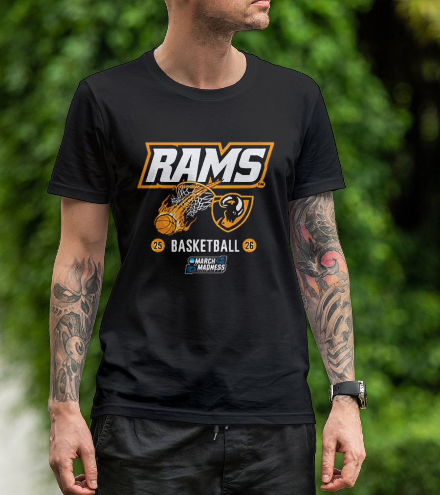 Rams Basketball VCU 2026 March Madness T-Shirt