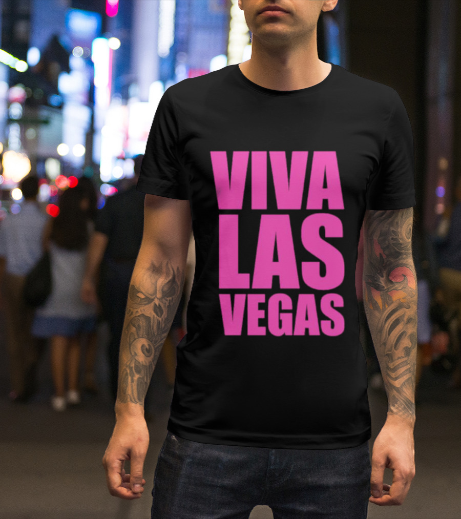 Viva Las Vegas Pink T-Shirt
