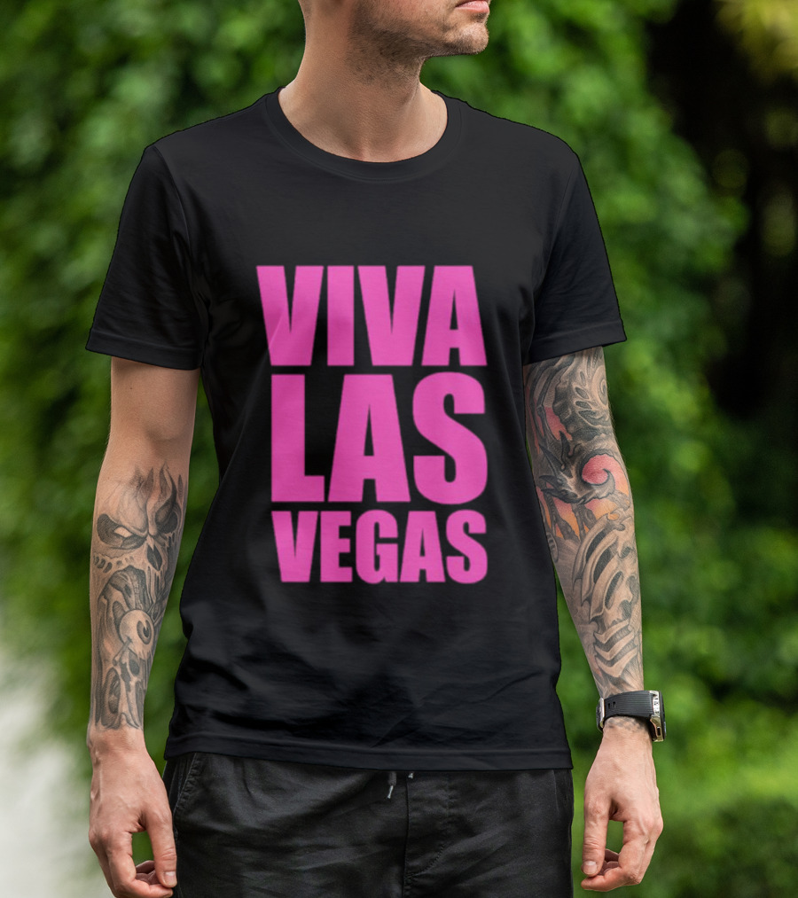 Viva Las Vegas Pink T-Shirt