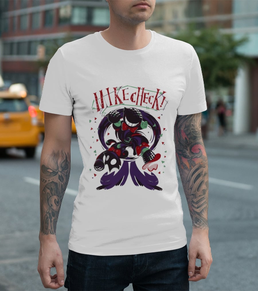 Mike Check Cool Cartoon T-Shirt