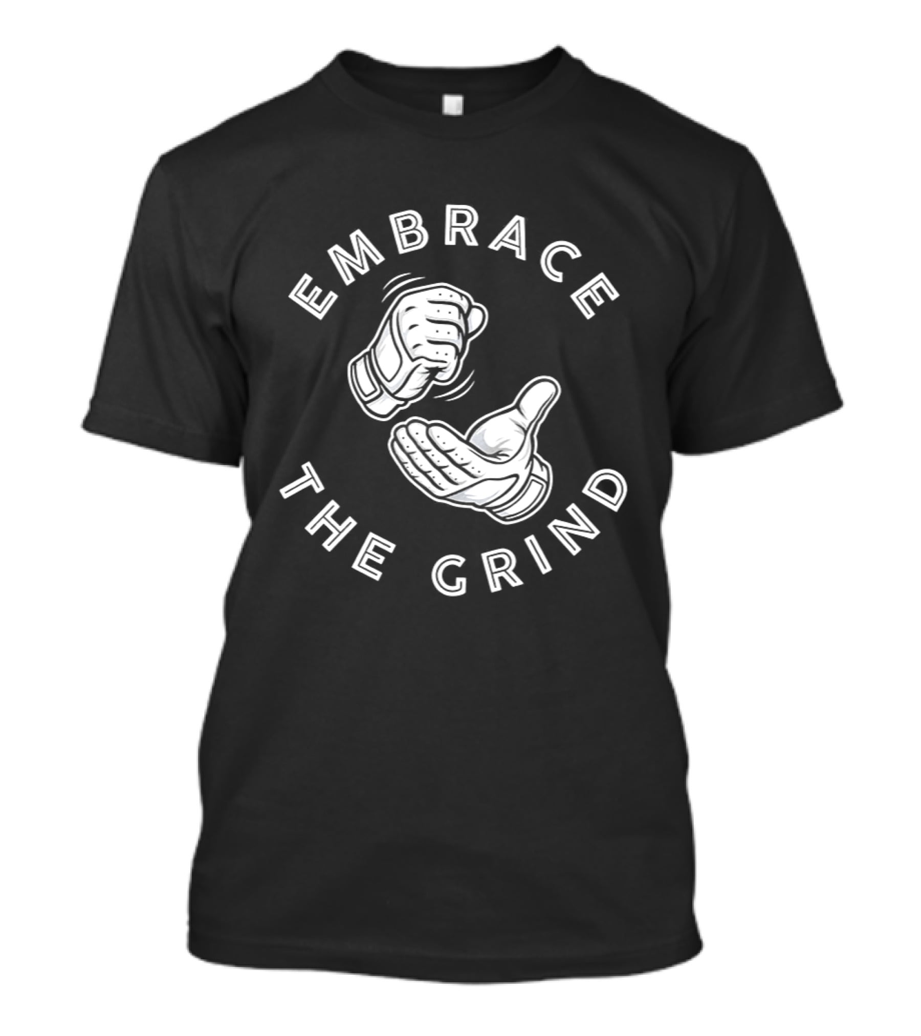 Embrace The Grind Toronto Blue Jays Baseball Fist Bump T-Shirt
