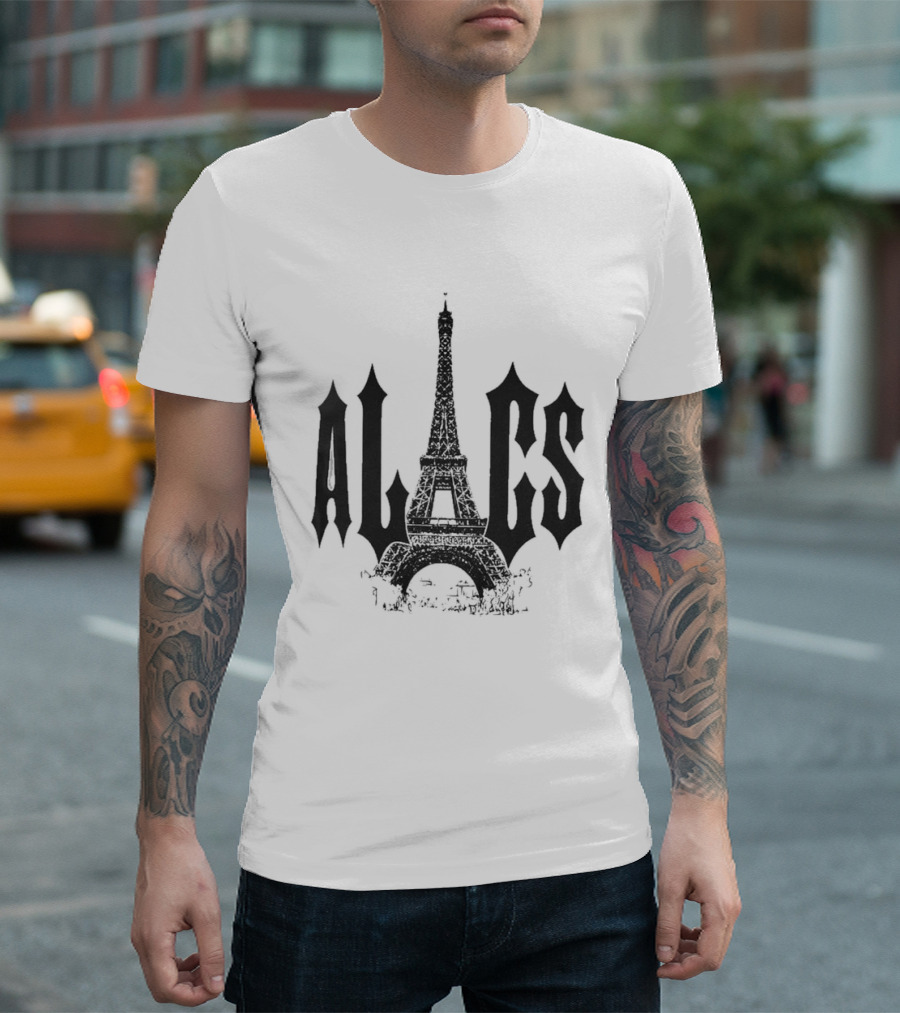 Awful Lot ALS Eiffel Tower Graphic Cough Syrup T-Shirt