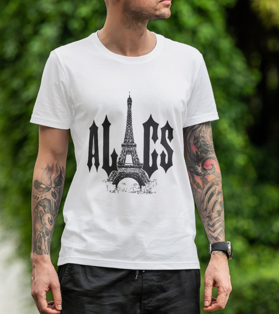 Awful Lot ALS Eiffel Tower Graphic Cough Syrup T-Shirt