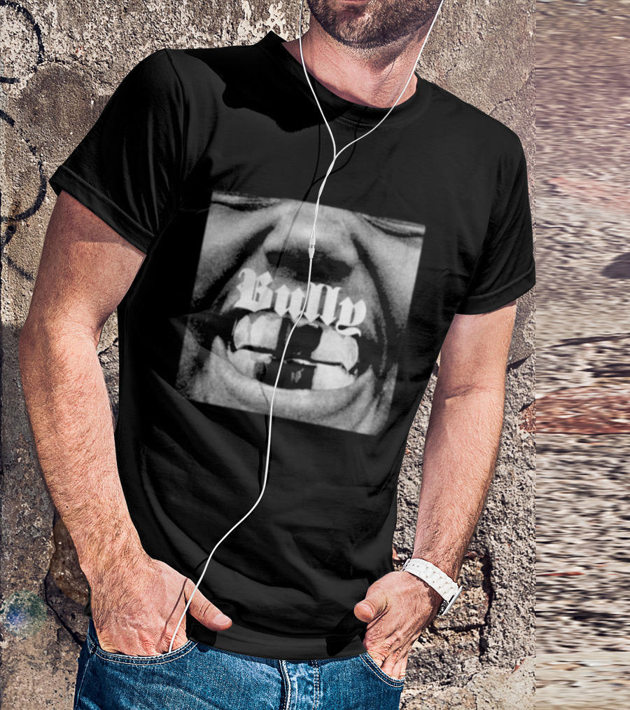 Kanye West Bully Grinning Teeth Gothic Font Album T-Shirt
