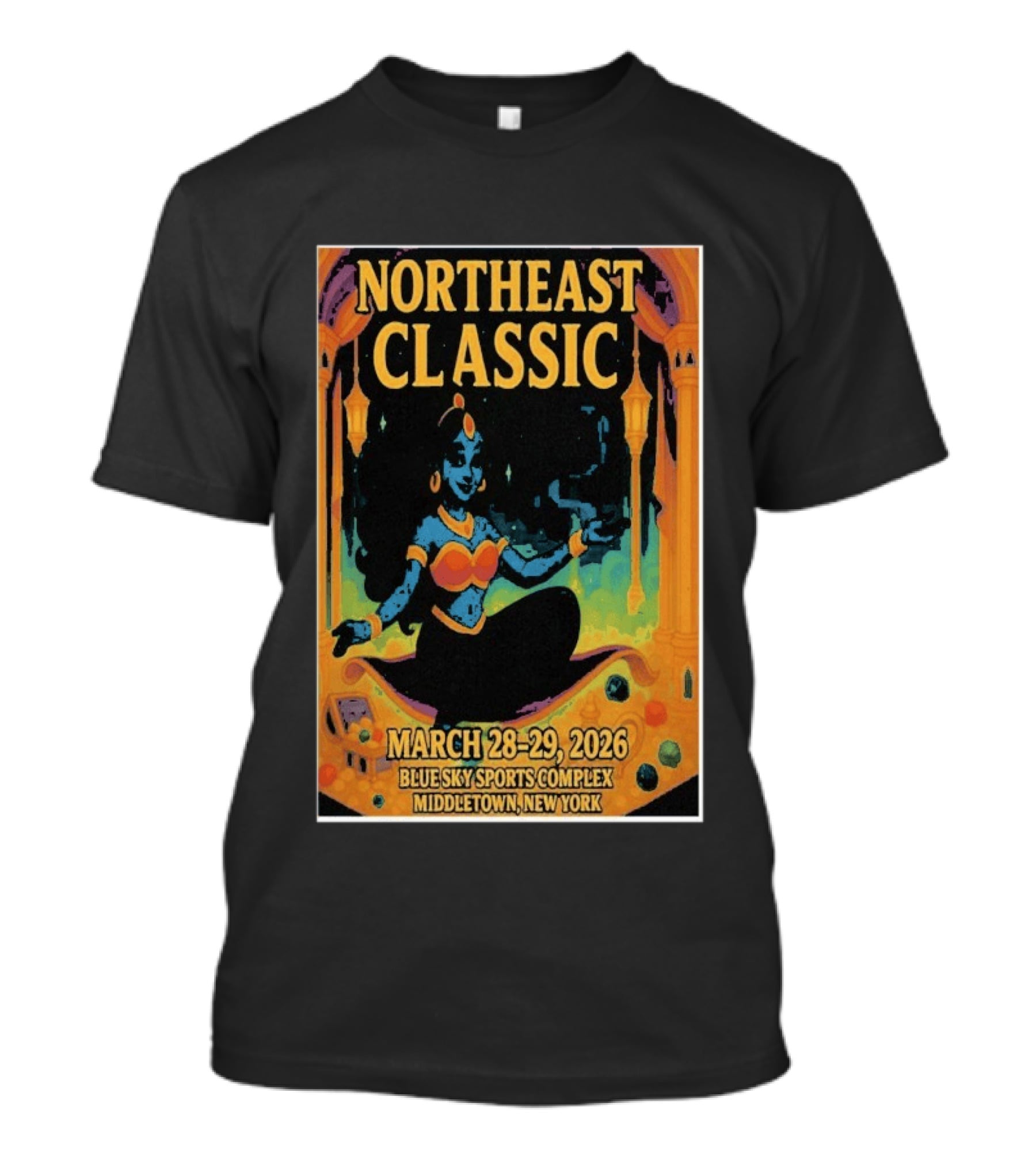 Northeast Classic March 28 29 2026 Blue Sky Sports Complex Middletown New York Vibrant Event With Mystical T-Shirt