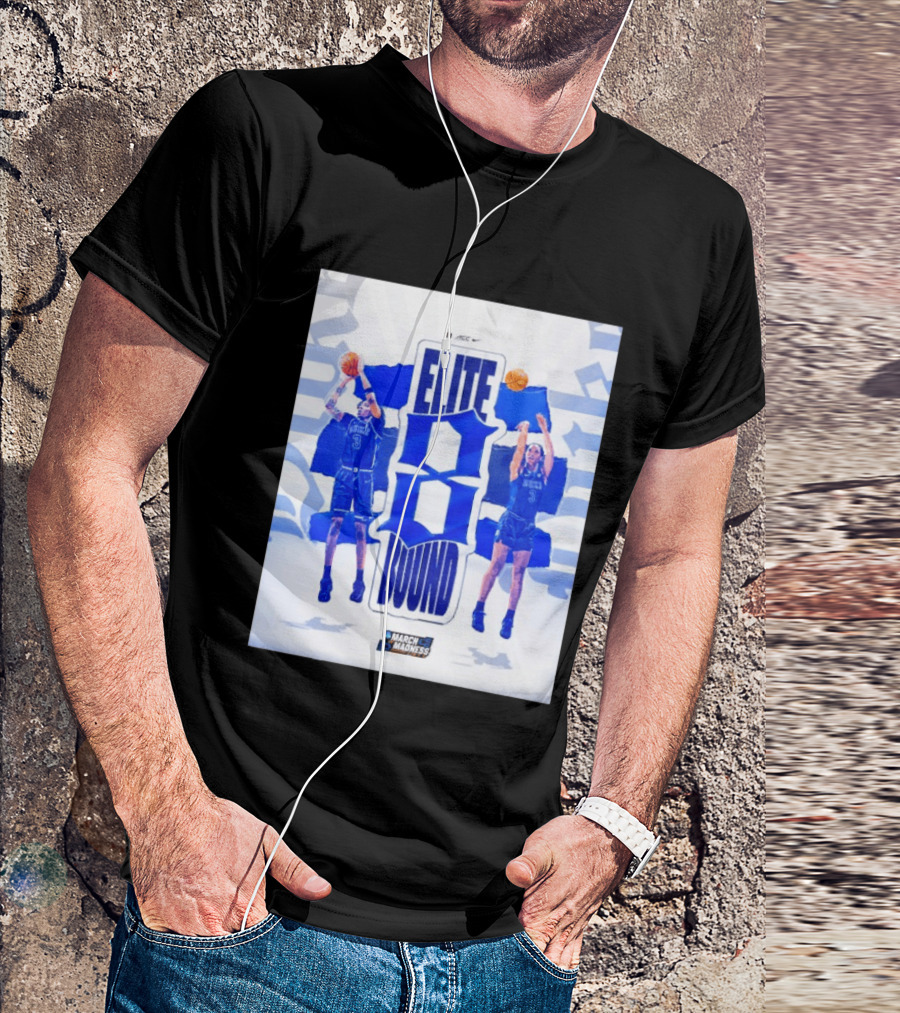 March Madness Duke Blue Devils 2026 Elite Eight Player NCAA Bound T-Shirt