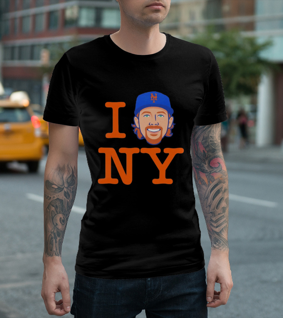 I Love NY Nolan McLean New York Mets Baseball Fan T-Shirt