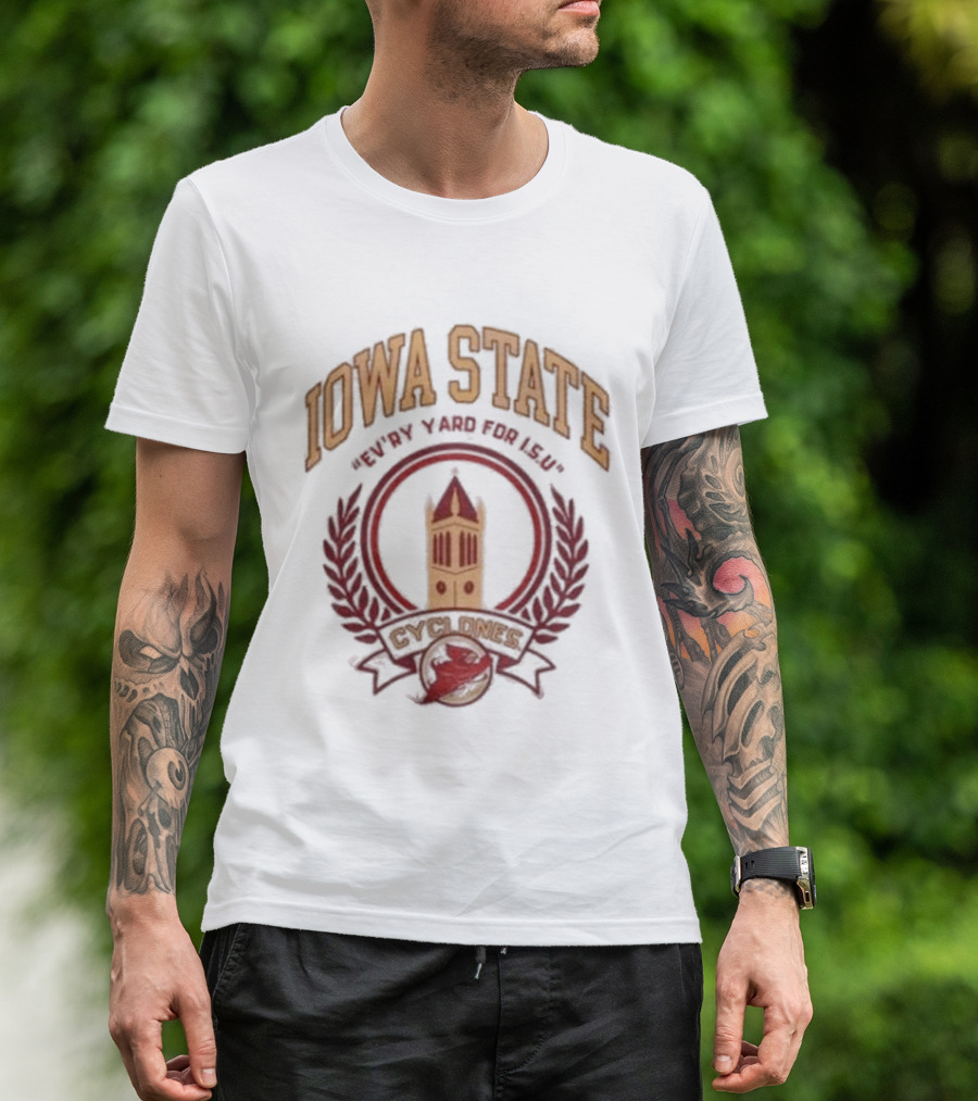 Iowa State Campanile State And Proud Tradition T-Shirt