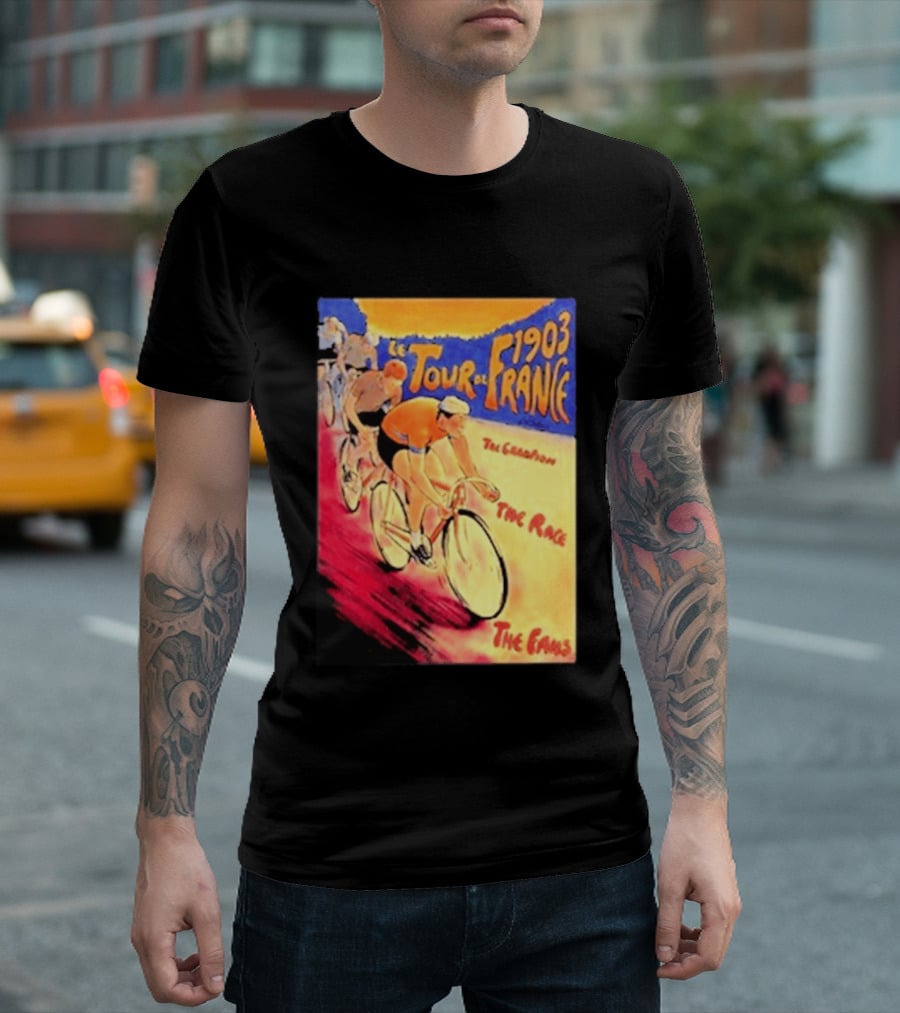 Le Tour De France 1903 The Grandest Race The Paris T-Shirt