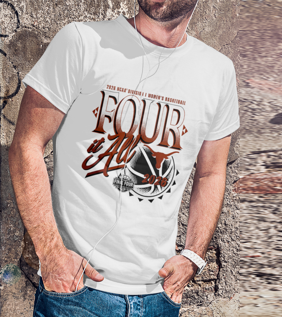 2026 NCAA Women's Basketball Final Four Texas Longhorns March Madness T-Shirt
