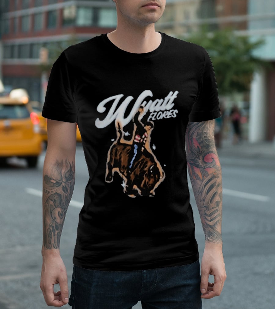 Wyatt Flores Music American Bison T-Shirt