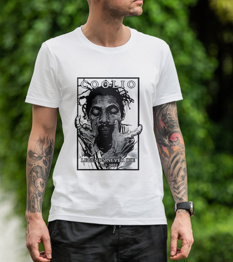 COOLIO Legends Never Die 1963 2022 T-Shirt