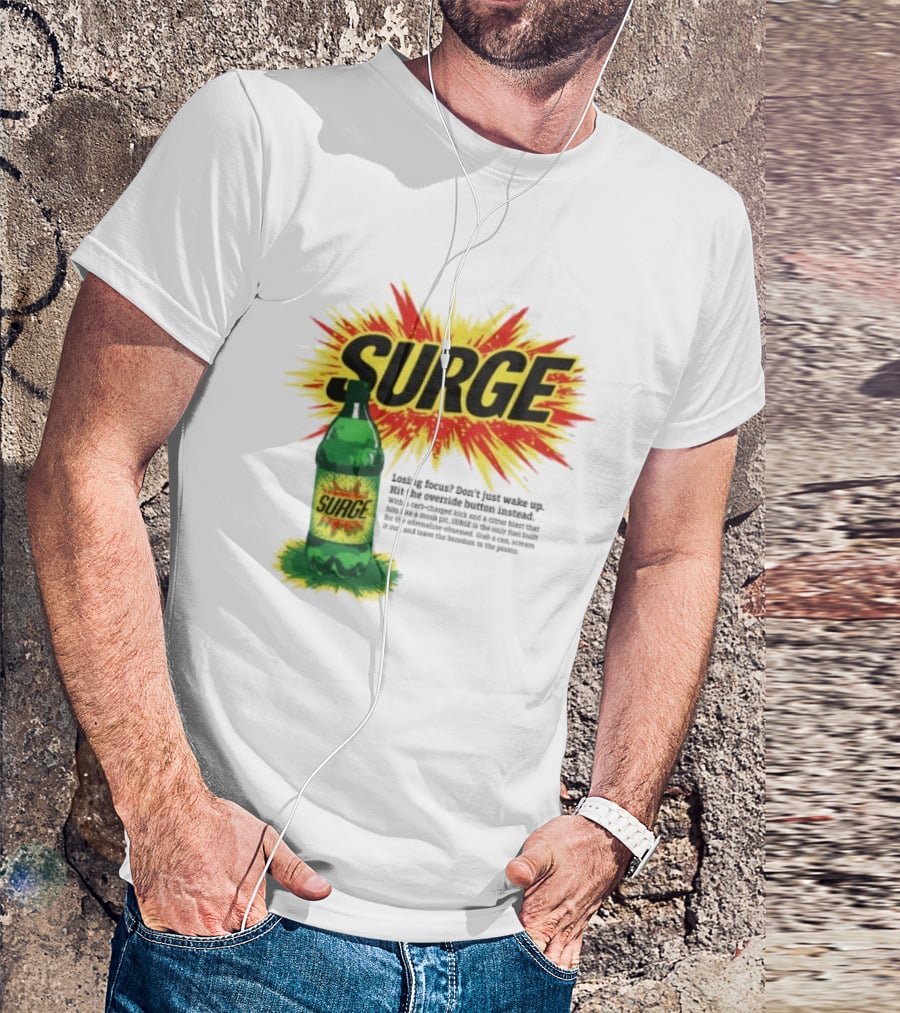 Surge Losing Focus Wake Up Hit The Override Button Instead T-Shirt