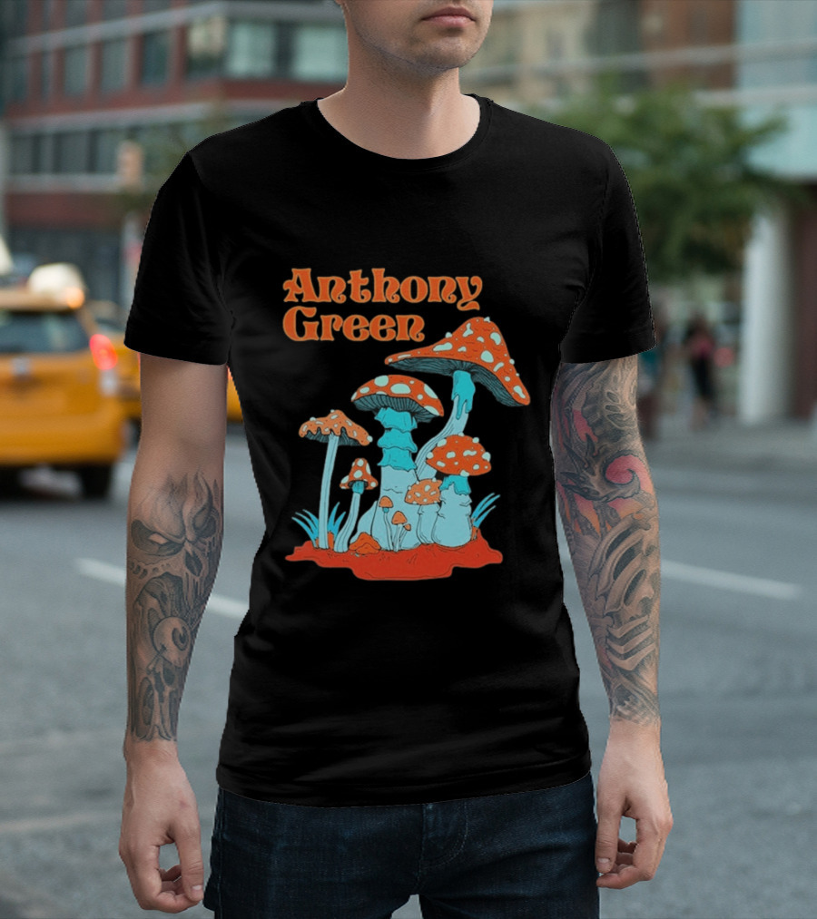 Anthony Green Psychedelic Mushroom T-Shirt