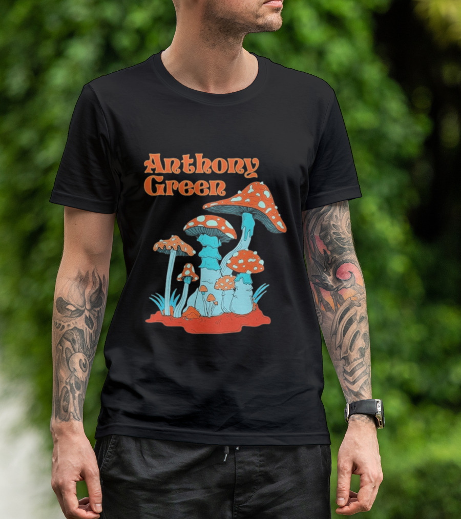 Anthony Green Psychedelic Mushroom T-Shirt