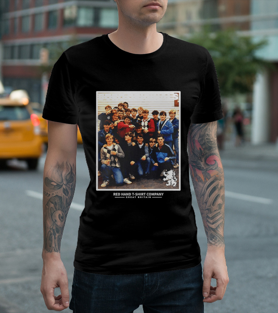 Boro Originals Red Hand Holgate End 1986 Lion Crest T-Shirt