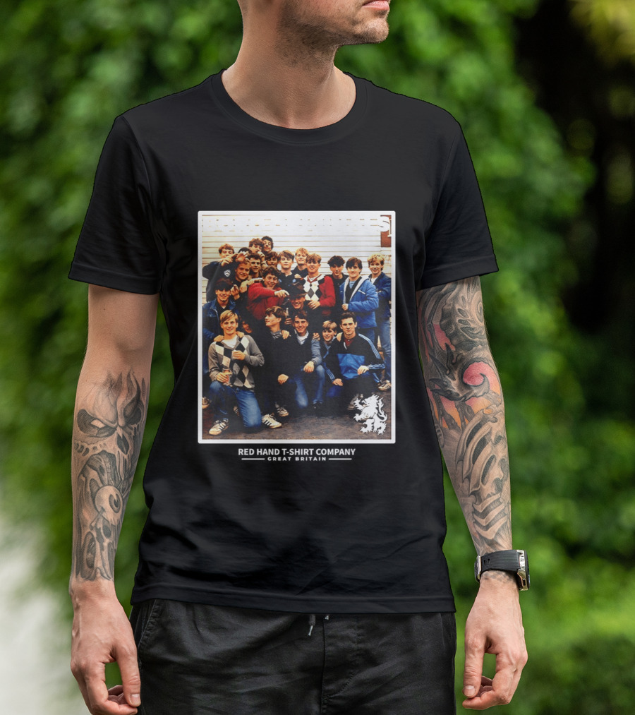 Boro Originals Red Hand Holgate End 1986 Lion Crest T-Shirt