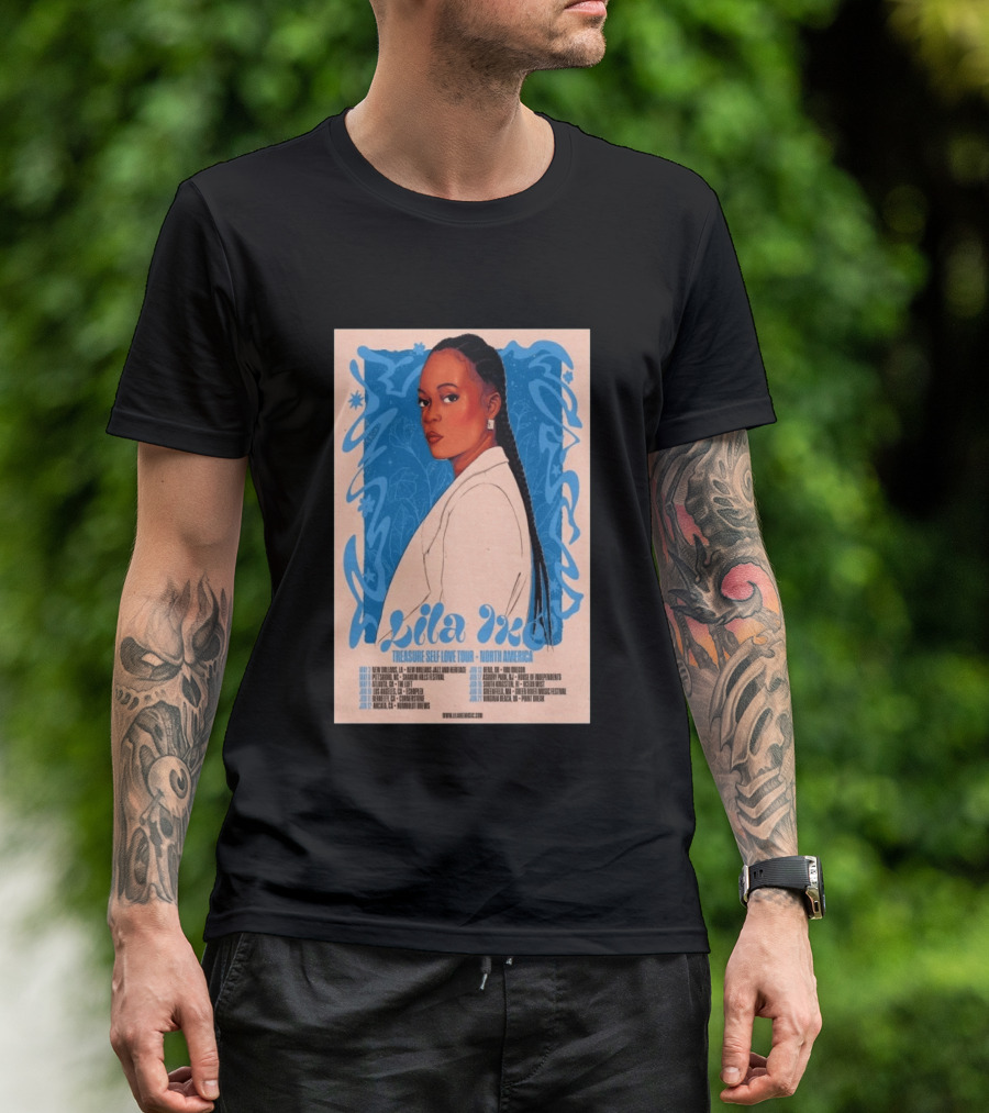 Lila Ike Treasure Self Love Tour North America 2026 T-Shirt