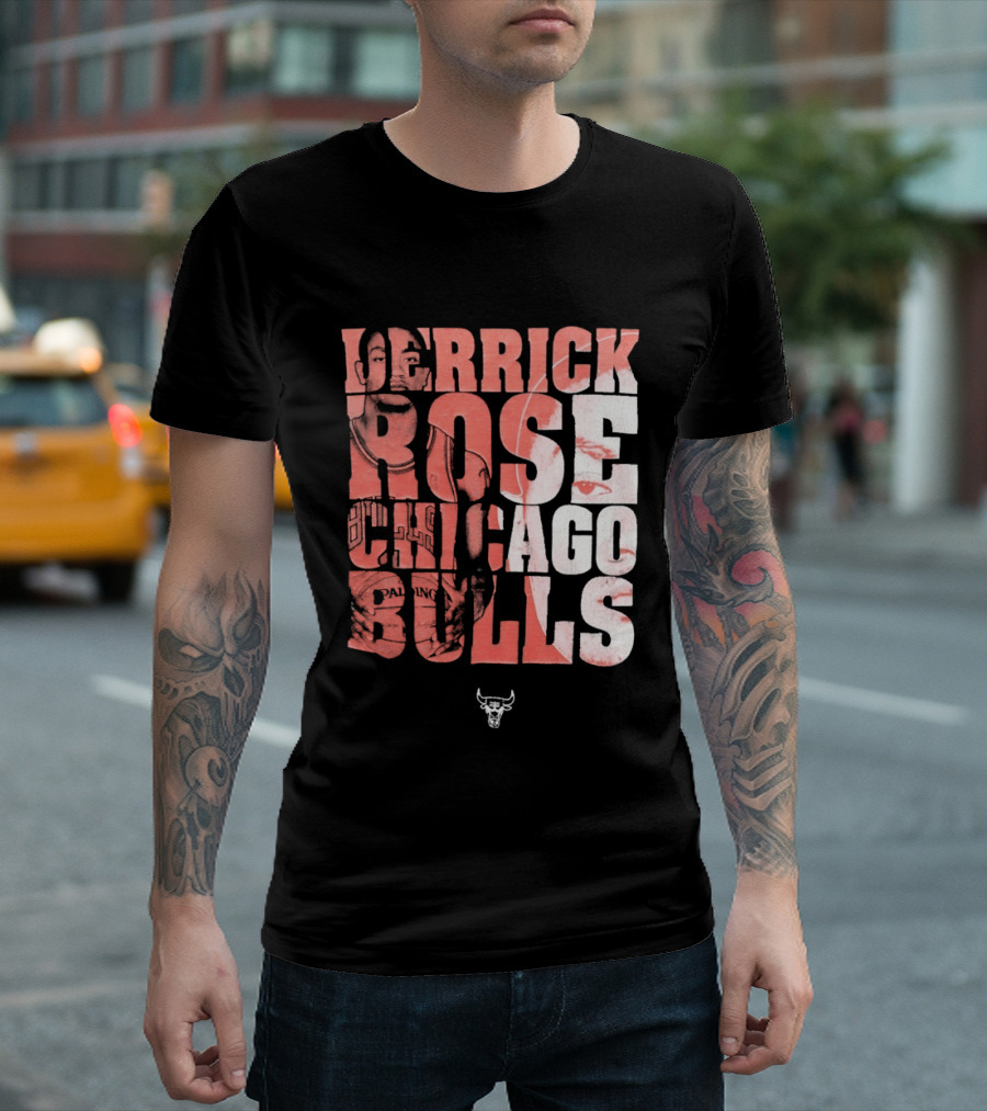 Derrick Rose Chicago Bulls 2010s UNK T-Shirt