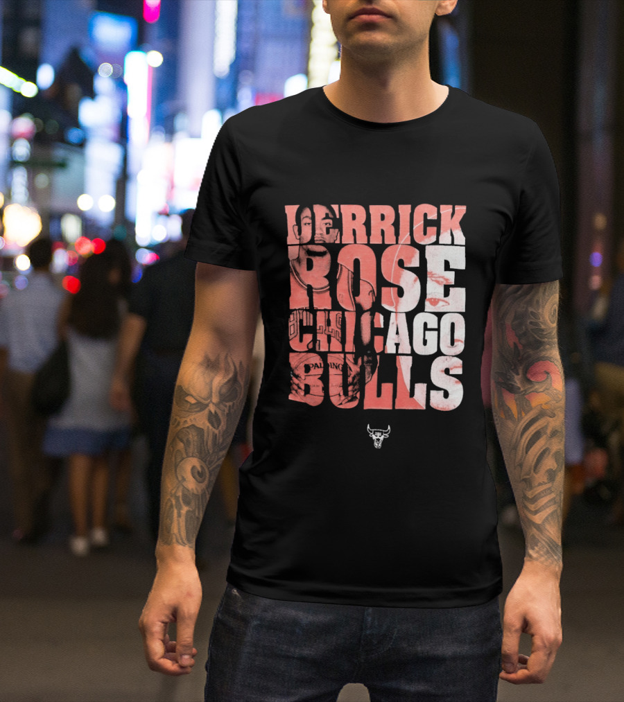 Derrick Rose Chicago Bulls 2010s UNK T-Shirt