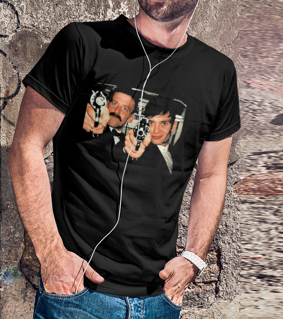 Peaky Blinders Arthur Tommy Shelby Guns T-Shirt