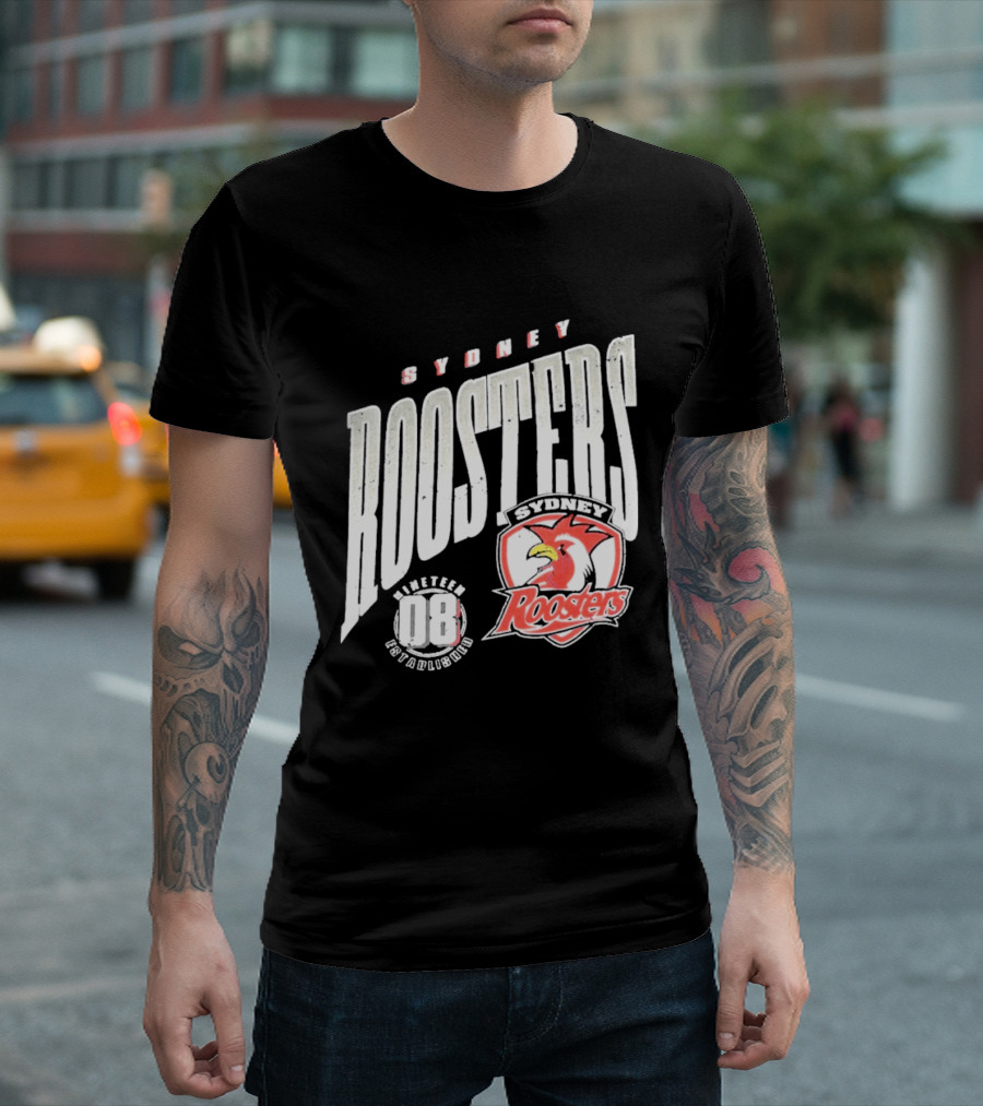 Sydney Roosters 2026 Toddler Roosters Boardriders Washed T-Shirt