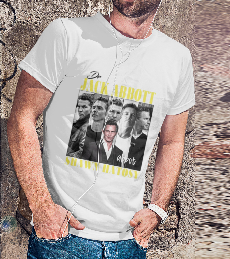 Dr Jack Abbott Shawn Hatosy Multiscene Portrait Compilation T-Shirt