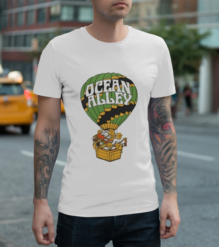 Ocean Alley 2026 Aus Nz Tour Hot Air Balloon T-Shirt