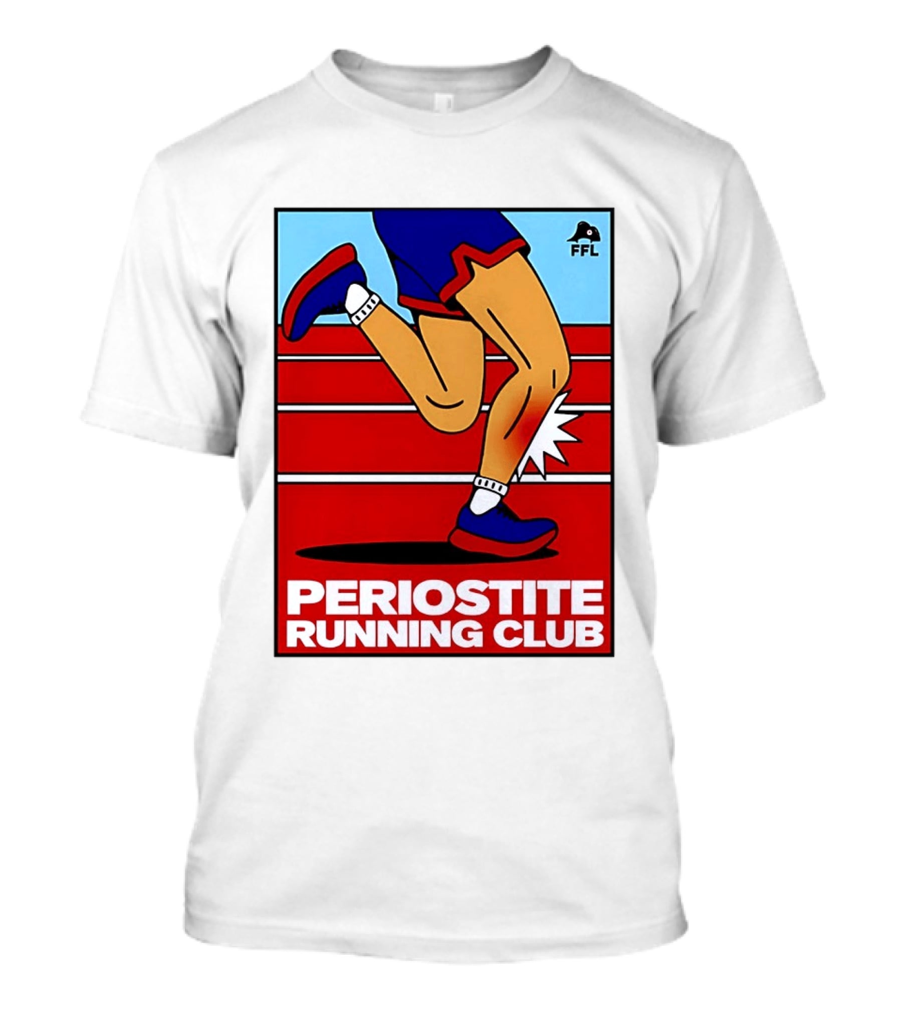 Periostite Running Club FFL Athlete Injury T-Shirt
