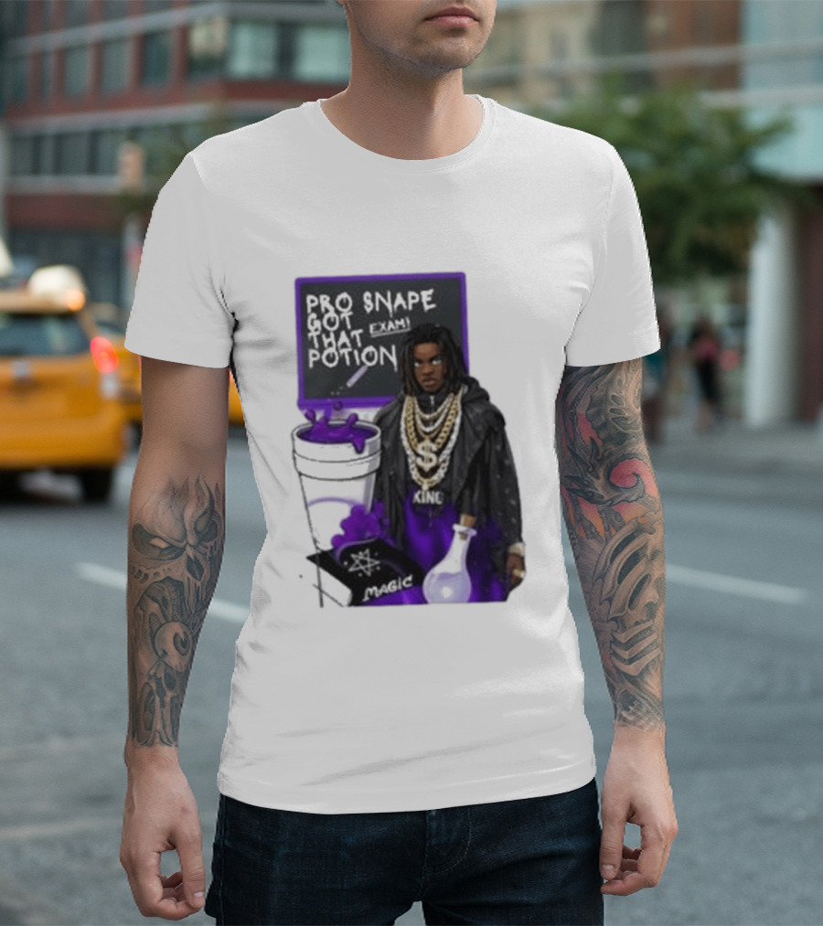 Pro Snape Got That Potion Magic Hip Hop Exam King T-Shirt