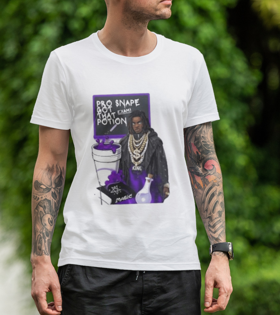 Pro Snape Got That Potion Magic Hip Hop Exam King T-Shirt