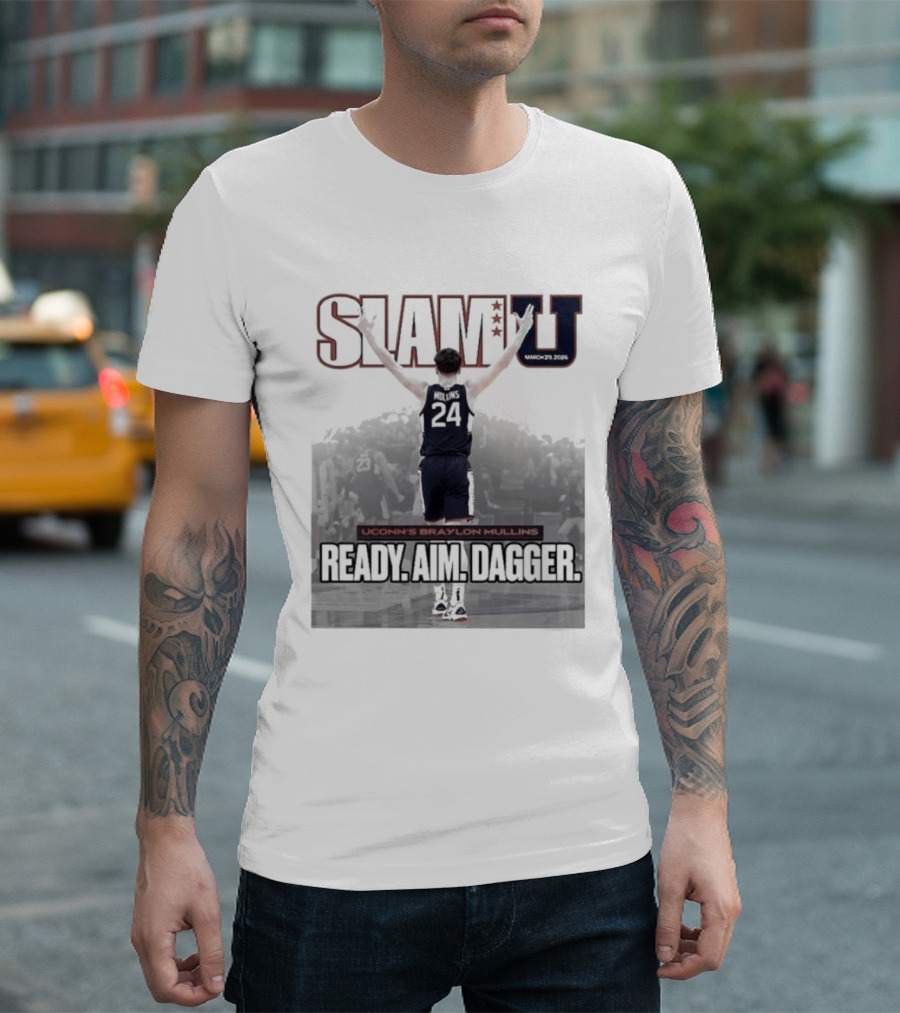 SLAM U Braylon Mullins Ready Aim Dagger T-Shirt
