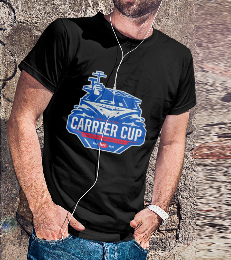 USS Yorktown Carrier Cup South Carolina SFC 2026 Tournament T-Shirt