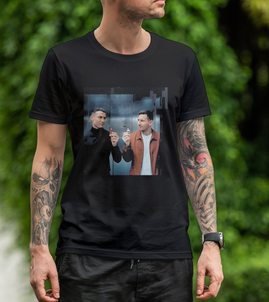 Lego World Cup 2026 Cristiano Ronaldo Lionel Messi GOAT Commercial T-Shirt