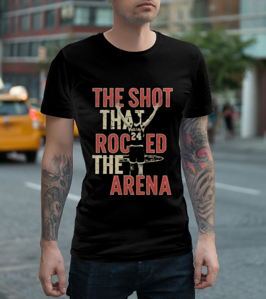 The Shot That Rocked The Arena Braylon Mullins Basketball Icon 24 T-Shirt