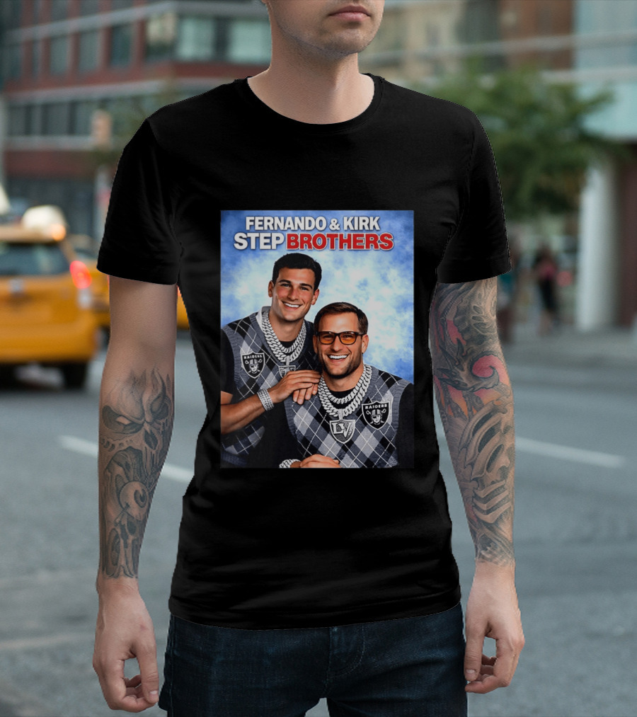 Fernando Kirk Step Brothers Las Vegas Raiders NFL T-Shirt