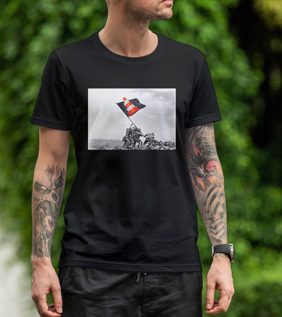 Pittsburgh Pirates Win Their First Series Traffic Cone Flag T-Shirt