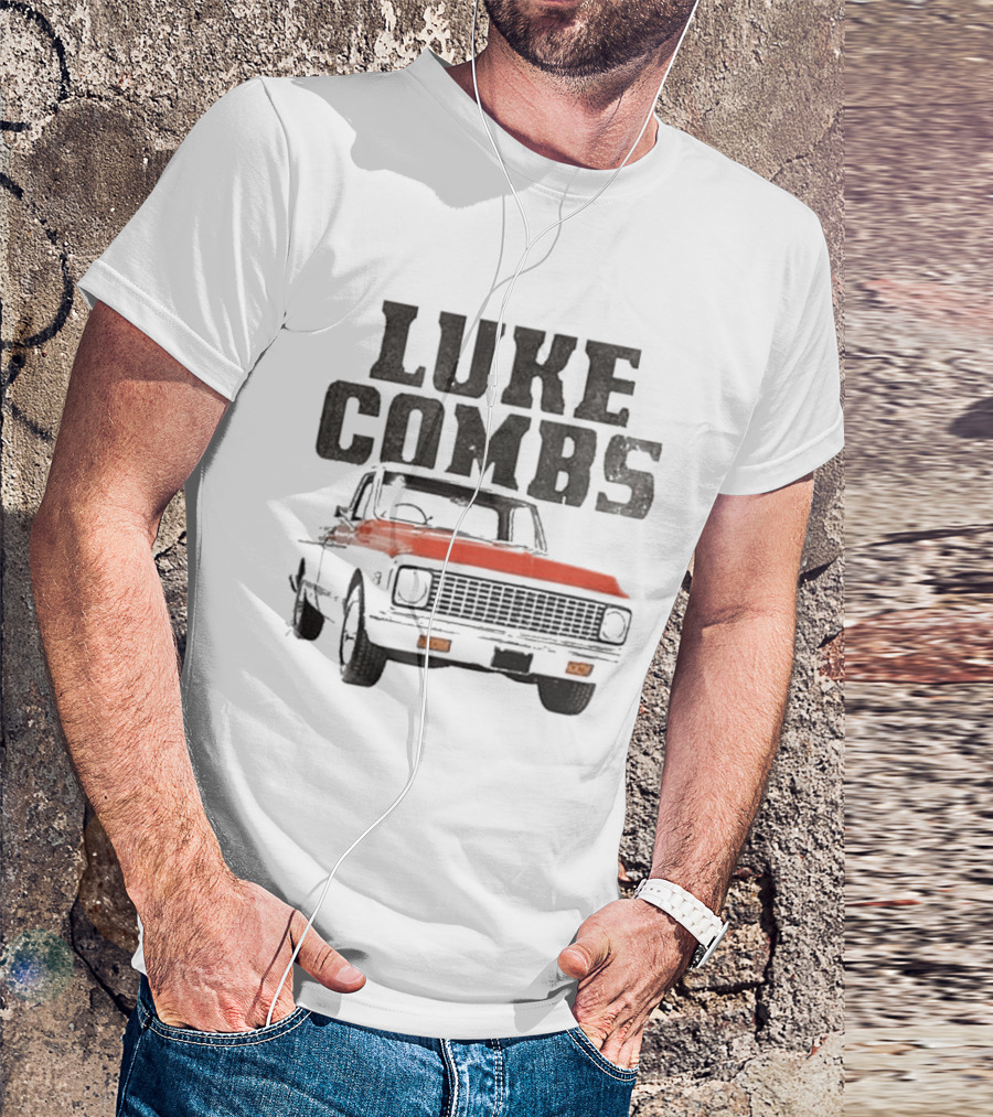 Luke Combs Vintage Truck Retro Style Iconic Country Music Merch T-Shirt
