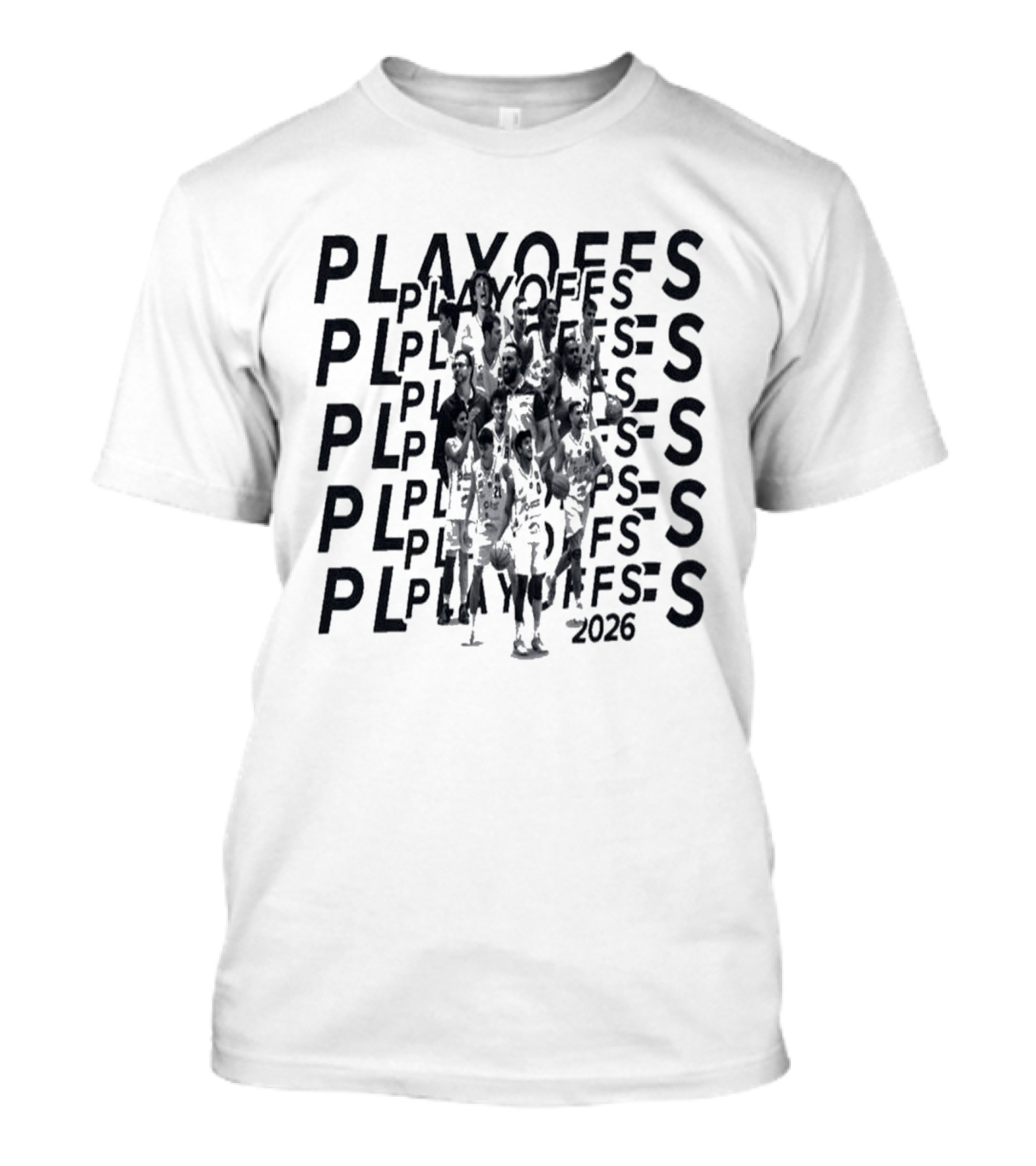 Play Offs 2026 Jetzt Vorbestellen Spieler Collage T-Shirt