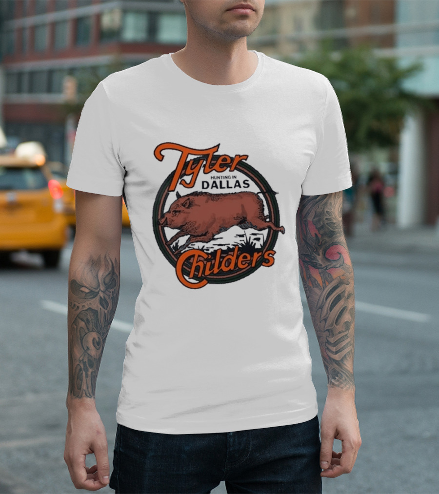 Tyler Childers Dallas Dos Equis Pavilion Pig T-Shirt