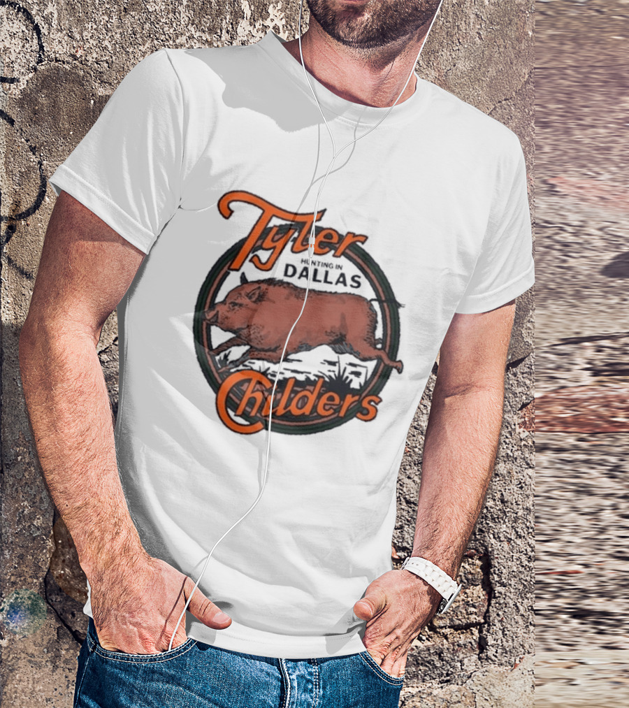 Tyler Childers Dallas Dos Equis Pavilion Pig T-Shirt