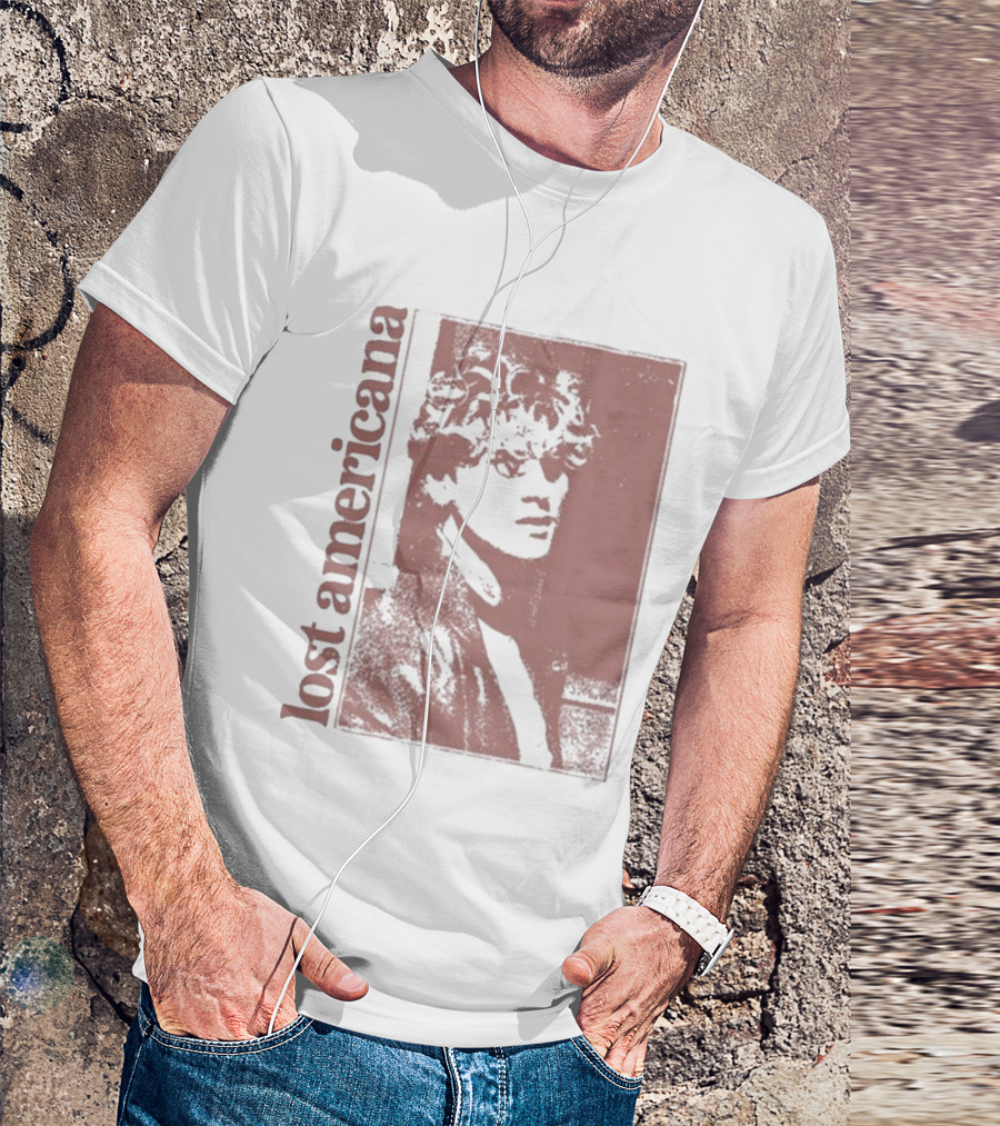 Lost Americana Mgk Retro Style Image T-Shirt