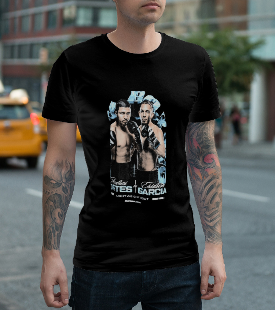 Zuffa Boxing Andres Cortez Vs Eridson Garcia Zo5 Lightweight Bout Showdown T-Shirt