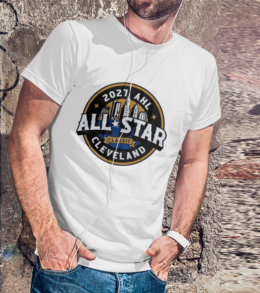 2027 AHL All Star Classic Cleveland Skyline Event T-Shirt
