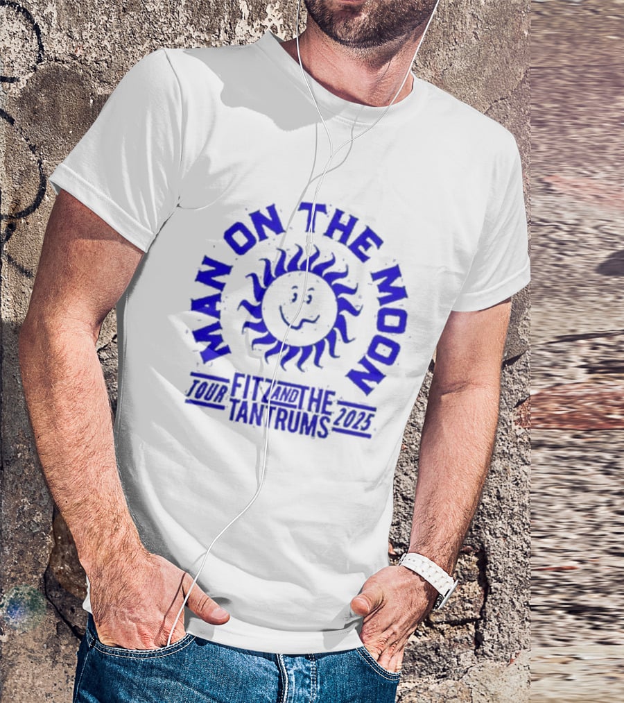 Man On The Moon Fitz And The Tantrums 2023 Sunbeam T-Shirt