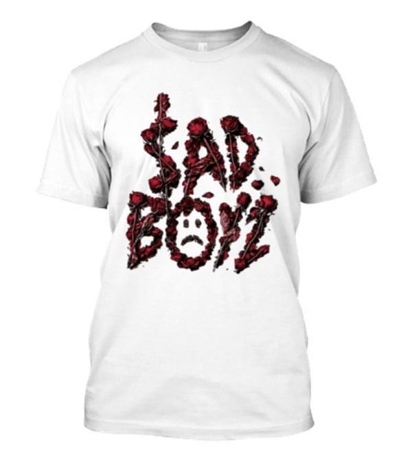 Sad Boyz Rose Petals Face T-Shirt