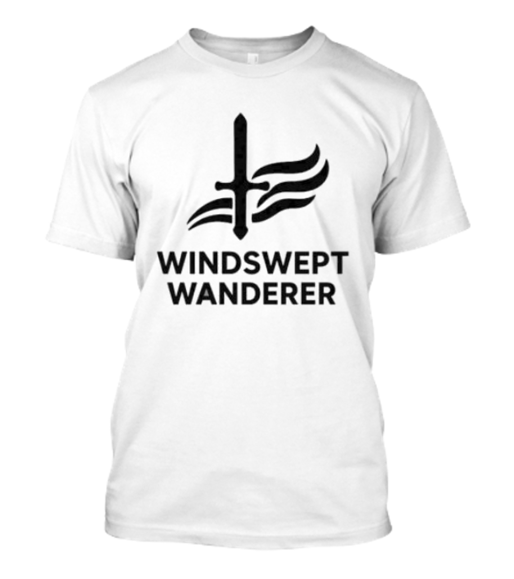 Windswept Wanderer Sword Grace Wuxia T-Shirt