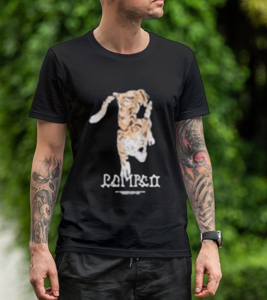 Pompeii Tiger Jumping T-Shirt
